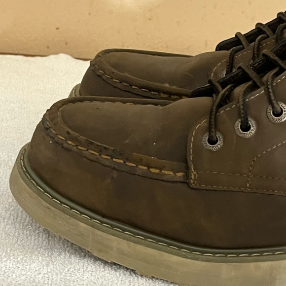 Lugz High Top Safety Steel Toe Boots Sz 10W main image 4